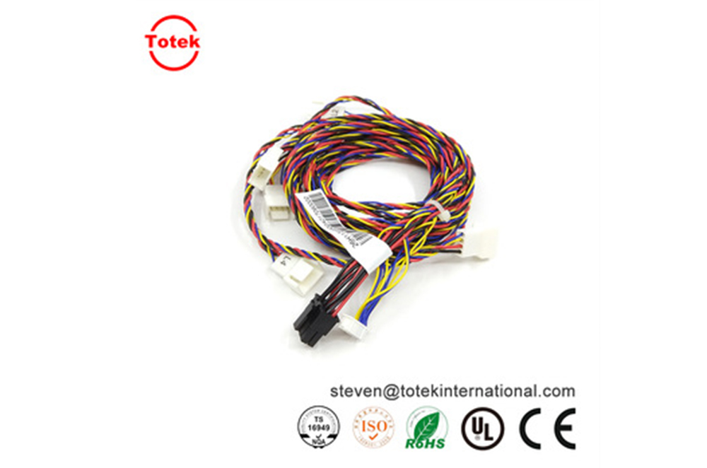 Twisted wire harness with Molex 2510 connector